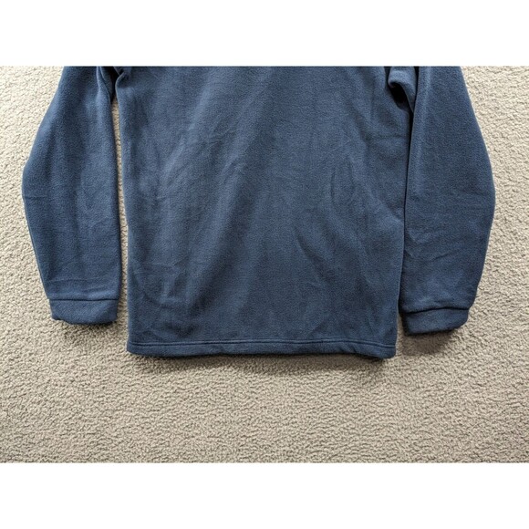 NWT Columbia Birch Falls Kids Fleece Zip Up Jacket Blue with Red Zipper - Picture 8 of 8